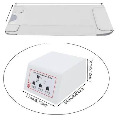 Obrázek produktu pro Příklop na saunu, přenosný design, digitální ovládání, BÍLÁ barva
