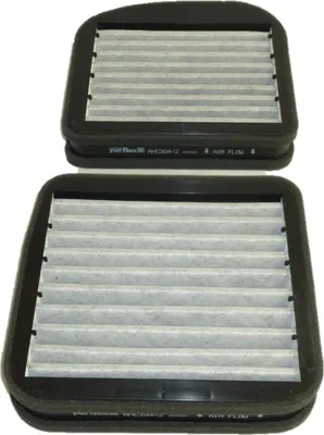 Produktbild von PURFLUX AHC394-2 Innenraumfilter Pollenfilter passend für MERCEDES-BENZ E-Klasse Limousine (W210) Aktivkohle
