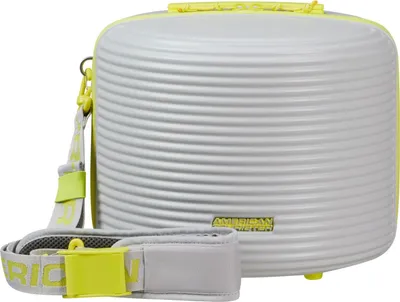 Produktbild von American Tourister Kosmetiktasche Rollio Beauty Case Light Grey / Lime hellgrau