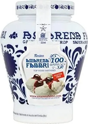 Produktbild von Fabbri Amarena Obst Und Sirup 600G - Packung mit 4