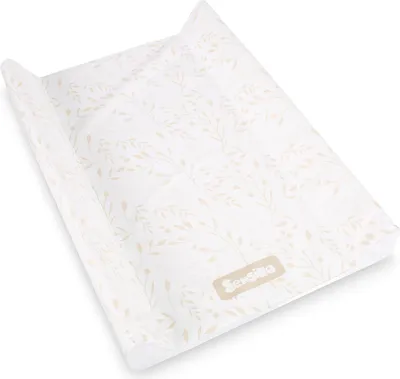 Produktbild von SENSILLO, Abwaschbare Wickelauflage, Wickeltischauflage Hygienisch, Beiger Blatt