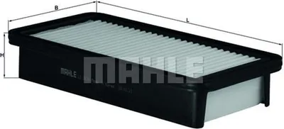 Produktbild von Luftfilter MAHLE LX 2638 für KIA RIO II (JB) Filtereinsatz