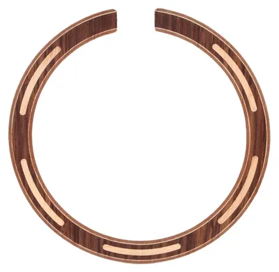 Produktbild von Gitarren-Schalllochaufkleber, selbstklebender Ringaufkleber, Dekorationszubehör, Ahorn, Palisander, GXB26