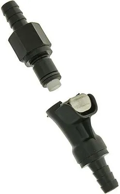 Produktbild von Benzinschlauchkupplung schwarz 8mm