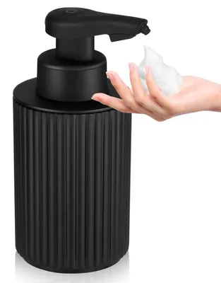 Zdjęcie produktu dla Automatyczny dozownik mydła z czujnikiem, bezdotykowy, ładowalny, pojemność 260 ml, kolor czarny