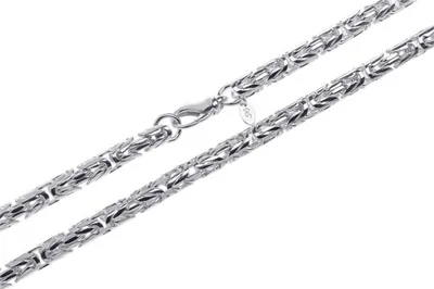 Produktbild von SILBERKETTEN STORE Königskette, rund 6mm - 925 Silber, Länge wählbar von 40cm-100cm - 65cm