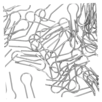 Produktbild von 100stücke R-förmige Brennnadeln Hochtemperaturstifte Für Hängebrennöfen Wolframdraht Nadeln Als Töpferofenwerkzeug Und Brennzubehör Präzisionsnadeln Für Keramikprojekte
