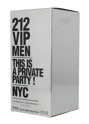 Produktbild von Carolina Herrera 212 Vip Men Eau De Toilette Spray 50ml