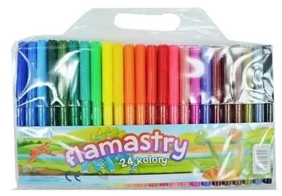 Zdjęcie produktu dla Flamastry 24 kolory - Schemat