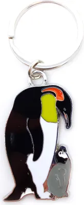 Produktbild von Nature Planet - Schlüsselanhänger aus Metall - Pinguin
