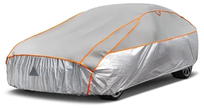 Immagine prodotto di Copertura per auto, protezione contro la grandine, impermeabile e traspirante, per berline di lunghezza 475-495 cm, colore grigio