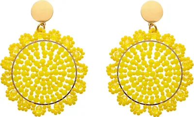 Immagine prodotto di LOMASI, orecchini da donna, colore giallo, taglia unica