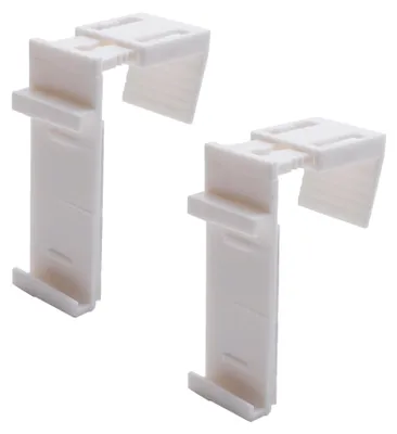 Produktbild von Verstellbarer Klemmträger für Klemmfix DUO-Rollos und Rollos, Rahmenstärke 15-22 mm, 2 Stück, mit Klebepads, Stecksystem