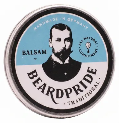 Image de Beardpride Bartbalsam, 5,5 cm, bleu, référence 548000001