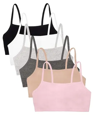 Immagine prodotto di Reggiseno a bretelle sottili in cotone da donna, confezione , reggiseno sportivo