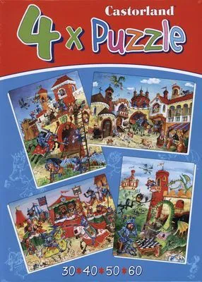 Produktbild von Puzzle 4w1 Knight Adventures 4+[PUZZLE]