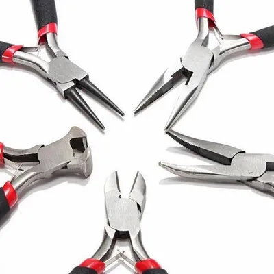 Imagen del producto de 5 unidades de tangs de nylon para la fabricación de joyería artesanal