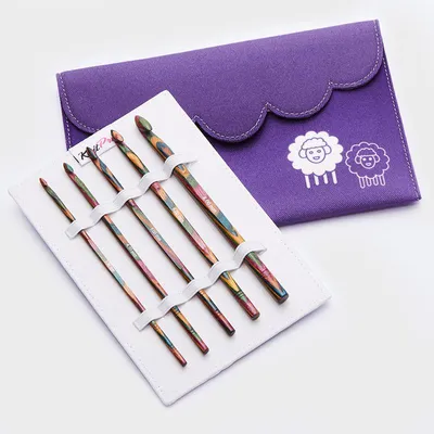 Produktbild von KnitPro Symfonie Häkelnadel-Set 3,5-8 mm 5er Pack
