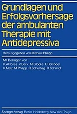 Obrázek produktu pro Grundlagen und Erfolgsvorhersage der ambulanten Therapie mit Antidepressiva
