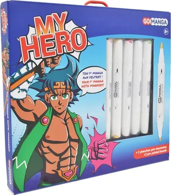 Produktbild von My Hero Go Manga Zeichen-Set - Kyo