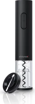 Image de ELDONEX WineSpin Ouvre-bouteille électrique, noir
