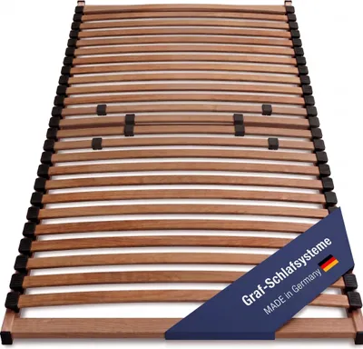 Produktbild von LEO BASIC Lattenrost 26 Leisten mit 8 Schieber 90x200 cm Birke/Buche