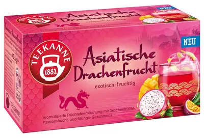 Zdjęcie produktu dla Czajniczek z motywem azjatyckiego smoczego owocu, 20 sztuk