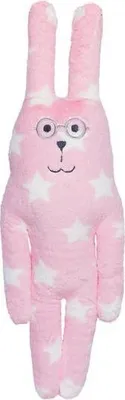 Obrázek produktu pro SCANquilt plyšák FRIEND hvězdy růžovobílá 100% polyester S / 40 x 17 cm