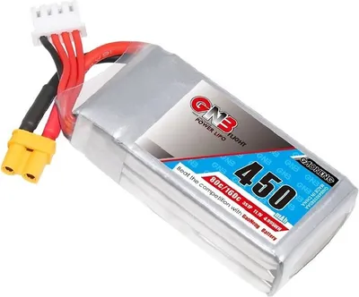 Produktbild von Gaoneng GNB LiPo Akku 450mAh 3S 11.1V 80C XT30 Square Type