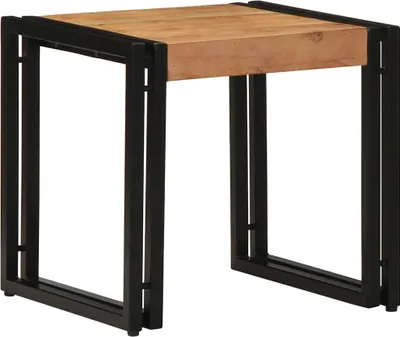 Produktbild von Couchtisch Braun 40 x 40 x 38 cm Massivholz Akazie