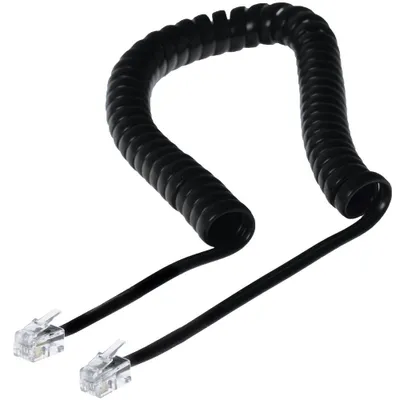 Immagine prodotto di Cavo a spirale per ricevitore Orcatel 2 m (nero)