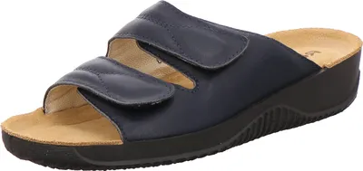 Produktbild von Rohde Damen Sandalen Pantoletten Clogs Weite F Soltau-40 1940, Größe:40 EU, Farbe:Blau