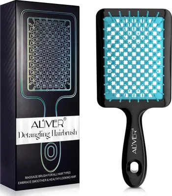 Obrázok produktu pre Kefa na vlasy Aliver- Light Blue
