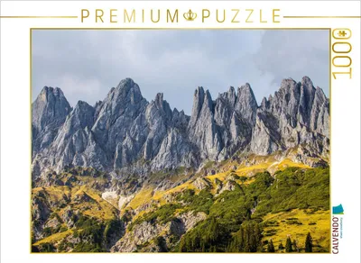 Produktbild von CALVENDO Puzzle Der Gamsleitenkopf und die Mandlwände | 1000 Teile Lege-Größe 64x48cm Foto-Puzzle für glückliche Stunden