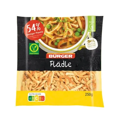 Produktbild von Bürger - Flädle, 250 g Beutel