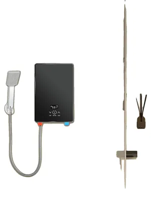 Immagine prodotto di Scaldabagno elettrico, riscaldamento istantaneo, design da montaggio a parete, 220V