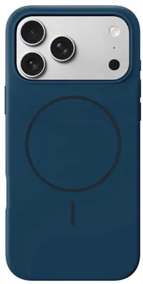 Productafbeelding van Siliconen Hoesje voor iPhone 17 Pro Max met MagSafe, Middenblauw
