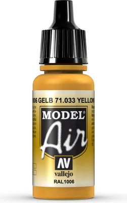 Produktbild von Vallejo 71.033, 17 ml, Gelb, Matte, Flasche