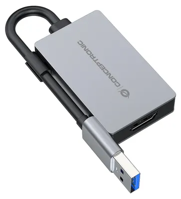 Produktbild von Conceptronic ABBY22G USB to HDMI 1.4 Adapter, 1080P 60Hz