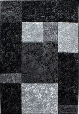 Produktbild von Teppium Designer Wohnzimmer Teppich Modern Weicher Kurzflor Teppich Konturenschnitt Pflegeleicht, Grösse: 80x300 cm