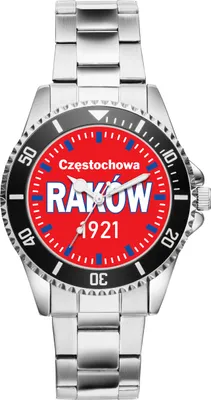 Produktbild von KIESENBERG Herrenuhr Armbanduhr Rakow Czestochowa  Geschenk Fan Artikel Zubehör Fanartikel Analog Quartz Uhr 21052