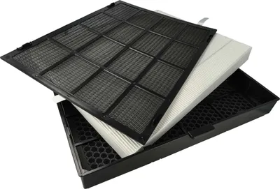 Produktbild von vhbw Luftilter Ersatz für Ideal 8710002 für Luftreiniger - Kombifilter Vorfilter + HEPA + Aktivkohle