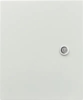 Immagine prodotto di Armadio elettrico esterno - Scatola di distribuzione a parete - Chiudibile a chiave - Impermeabile IP55 - Ferro - Avorio