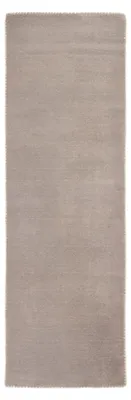 Image de carpetfine Tapis de laine Gabbeh Lola Coureur Gris clair 80x300 cm | Tapis moderne pour le salon et la chambre à coucher