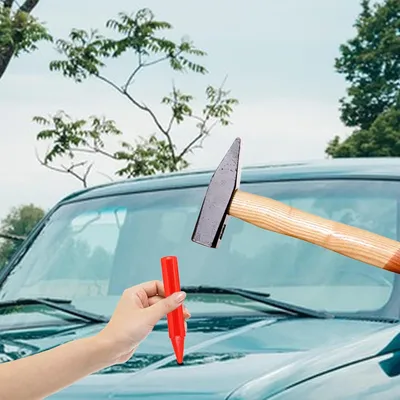 Productafbeelding van Nylon touw met karabijnhaakjes - zeer sterk gevlochten - 10 meter lang - blauw - 8 mm - geschikt voor outdoor activiteiten, zoals wandelen