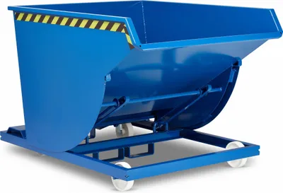 Produktbild von RR Industrietechnik Spänekipper Typ RSK-S-75 1200x1640x1060mm 750dm³ RAL 5010 Enzianblau