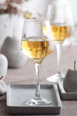 Immagine prodotto di Hermia Concept, LV-LAL558F, Set di bicchieri da vino (6 pezzi), trasparente, 100% VETRO, 6 x 6 x 19 cm