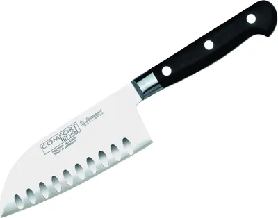 Produktbild von Burgvogel COMFORT Line Santoku mit Kullen - Klinge: 13 cm, geschmiedet, eisgehärtet