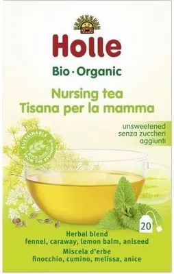 HERBATKA DLA MATEK KARMIĄCYCH BIO (20 x 1,5 g) 30 g - HOLLE