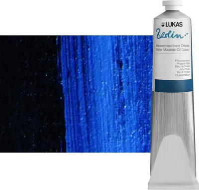 Obrázek produktu pro Lukas Berlin Olejová barva Prussian Blue 200 ml 1 ks